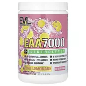 EVLution Nutrition - EAA 7000 + Elektroliti, Pink Lemonade - 369g