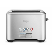 SAGE Sage STA720BSS2EEU1 toster, 2 kriške, 1000 W, nehrđajući čelik