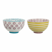 Black Friday sale Komplet 2 lončenih skled Bloomingville Patrizia, o 11,5 cm