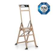 Foppapedretti drvene stepenice (ljestve) laScala 3.0 Natural – Made in Italy