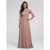 Tfnc London Ženska haljina Farah, Maxi, Prljavo roze