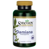 Damiana, 510 mg - 100 kapsul