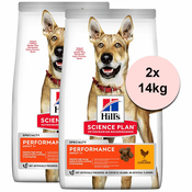 Hills Science Plan Canine Adult Performance 2x14kg
