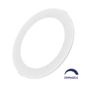 Braytron Ugradni LED panel BRY-SMD-CRP-18W-OKRUGLI-DIMABILNI-8INC-BELI-3000K