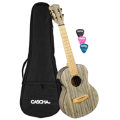 Električni tenorski ukulele Bamboo Graphite Cascha