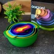 Cozzoni set skled cedilnikov in meric – 9-delni