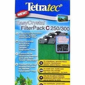 shumee Tetra EasyCrystal filtrirni paket C 250/300 z vložkom iz aktivnega oglja-ogljika + netkani vložek