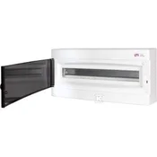 ETI Nadometno ohišje 1 vrsta 24 modulov, prosojna vrata ECT 1x24PT-s