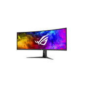 Monitor Asus 49 ROG Swift PG49WCD, QD OLED, gaming, AMD FreeSync Premium, NVIDIA G-Sync 144Hz, 0.03ms (GTG), HDR400, HDMI, DP, 4xUSB, USB-C, Zakrivljeni 1800R, 5120x1440 90LM09C0-B01970