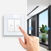 ELEKTRO SMART DESIGN LINE mehanicki prekidac za rolete i zavjese s fluorescentnom indikacijom, bijeli DL-CT-WT