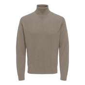 Only & Sons Pulover ONSLOUI svetlo rjava