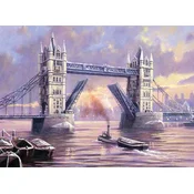 Kreativni set za slikanje - Tower Bridge A3 (set za slikanje)