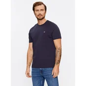 Gant Majica Shield 2003184 Mornarsko modra Regular Fit