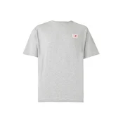 new balance Majica svetlo siva / črna