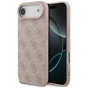 Ovitek Guess Hardcase 4G Classic za iPhone 17 - pink
