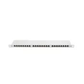 Lanberg Patch panel 24 priključka 0.5U 19 CAT.6 oklopljen, sivi PPS6-0024-S