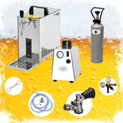 ich-zapfe Kompletni set Bierzapfanlage PYGMY 25 - 35 L/h, sušilni hlajelec, (5000216502)