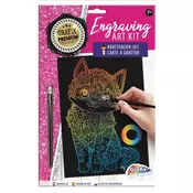 Grafix Rainbow praskanje slike Cat