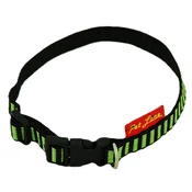 Pet Line Ogrlica za pse, 10mm, 20-31cm, Zeleno-crna