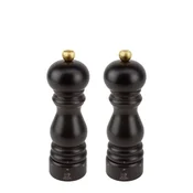 Set of 2 salt and peppercorn grinders, 18 cm, Paris uSelect Z, Choc
