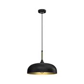 Brilagi - Luster na sajli ABRAHAM 1xE27/60W/230V pr. 35 cm crna