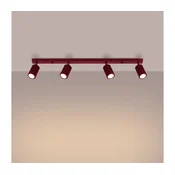 Brilagi - LED spot svetiljka CRESTO 4xGU10/10W/230V bordo