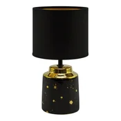Ideus Črna namizna svetilka 25W HELENA E14 03788