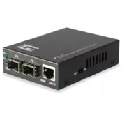 LevelOne RJ45 na SFP Gigabit Media Converter Switch GVT-2011
