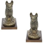 shumee Nemški ovčar, alzaški ovčar - kipec psa, pisarniška figurica, pokal za pasjo razstavo Art-Dog