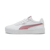 PUMA Carina 3.0 Sneakers Youth, Shoes, White/Dusky Rosewood, 38