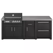 Grandpro Letna kuhinja ALUMINIJ 242 - Grafit [SGCX3NFDD0]
