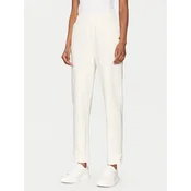 JOOP! Hlače iz tkanine 30044796 Écru Regular Fit