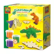 SES Leseni okostnjaki dinozavrov iz testa