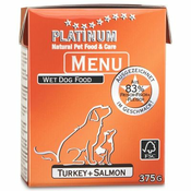 PLATINUM menu curetina i losos 375gr