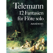 TELEMANN:12 FANTASIEN FUR FLUTE SOLO