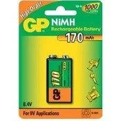 GP baterija NiMH 9V 170 mAh