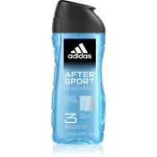Adidas 3 After Sport gel za prhanje za moške 250 ml