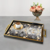 Aberto Design Poslužavnik TPA9865 50 x 29 x 3.5 cm, Šareni