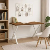 vidaXL Kvadratna jedilna miza 120 x 90 x 75 cm Masiven les akacije