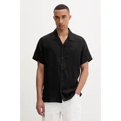 Calvin Klein Srajca LV04LF137G Črna Relaxed Fit