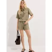 Mohito - Kratke hlače z viskozo - kaki