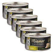 Miamor Feine Filets Naturell piščanec 6 x 80 g
