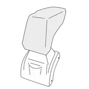 Armrest VW Golf V. 2003-2010 (adapter only)