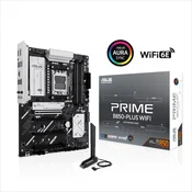 Asus maticna ploca AM5 B850 Prime Plus Wifi 4xDDR5 8000Mhz (O.C), Dp, Hdmi, Pci-Ex16 5.0, 2xPci-Ex4 4.0, Pci-Ex1 3.0, 3xM.2, 4xSATA3