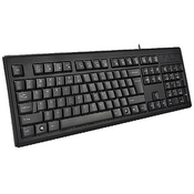 A4-KRS-3330 A4Tech tastatura YU-LAYOUT + mis USB Grey