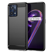 Silikonski ovitek za Realme 9/Realme 9 Pro Plus - mat carbon črn