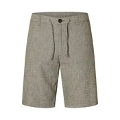 SELECTED Chino hlače SLHBrody rjava/svetlo rjava