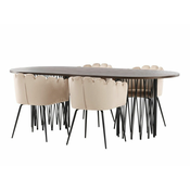 jedilnica set Dallas 4058 74x100x220cm