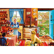 BlueBird - Puzzle Notranjost koče 300 - 300 kosov