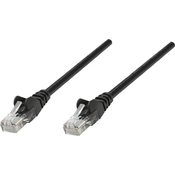 Intellinet RJ45 omrežni priključni kabel CAT 6 U/UTP [1x RJ45-vtič - 1x RJ45-vtič] 5 m črn Intellinet